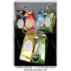 Creston Tea Blends - 4 Variety Packs & Infuser Gift Pack
